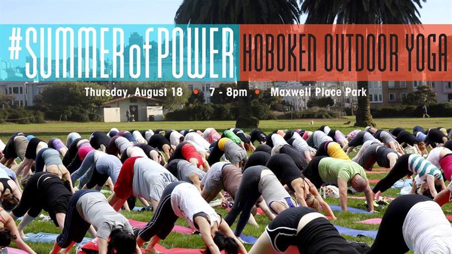 Hoboken Outdoor Yoga at Maxwell Place Park